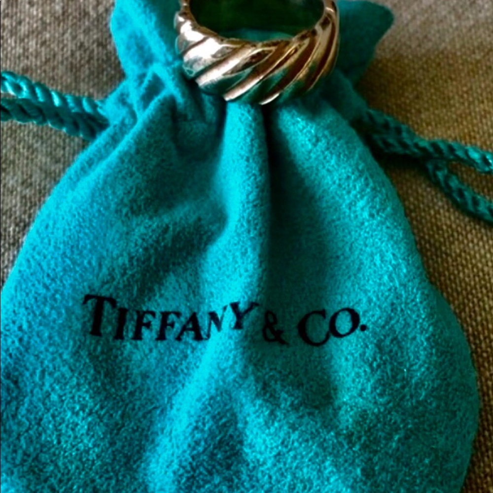 T I F F A N Y 925 SILVER  RING - Picture 3 of 7